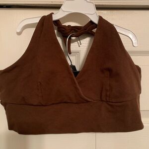 Patagonia Rhythm cropped halter top size large